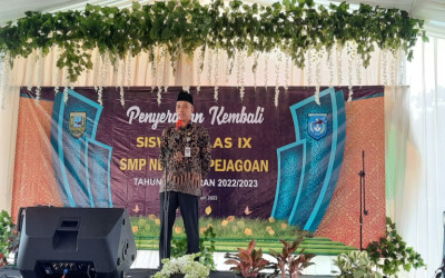 Pelepasan siswa SMPN 2 Pejagoan Tahun 2023